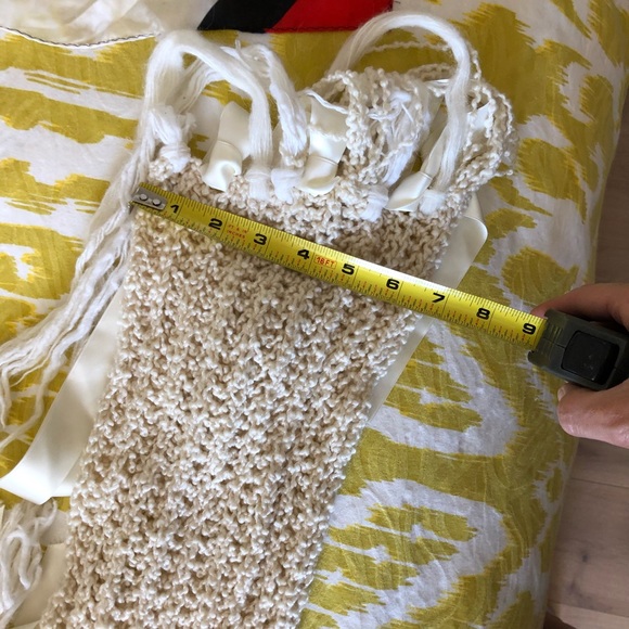 Long cashmere and wool scarf - Picture 3 of 3